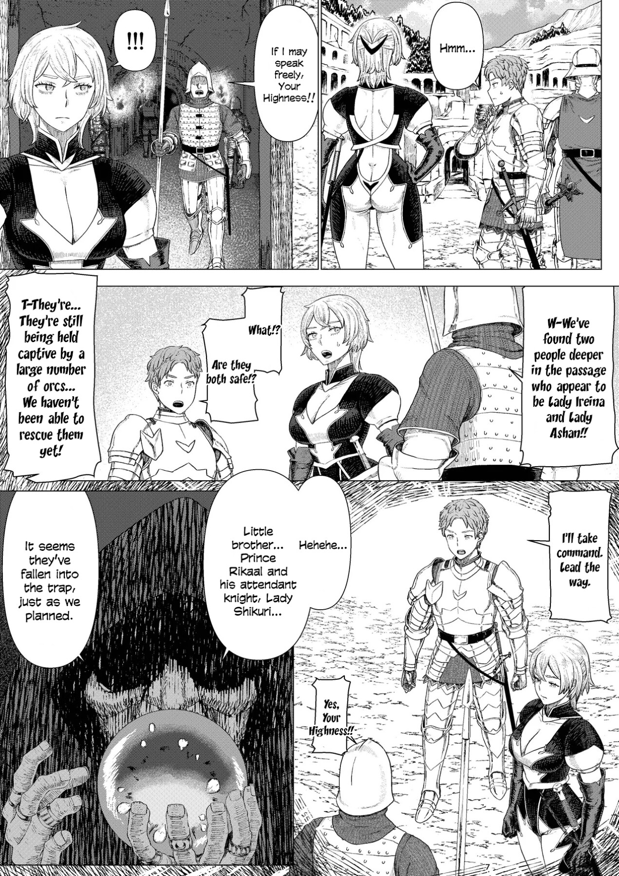 Hentai Manga Comic-Female Knight Interspecies NTR: Sikri and Ricard Volume 1-Read-9